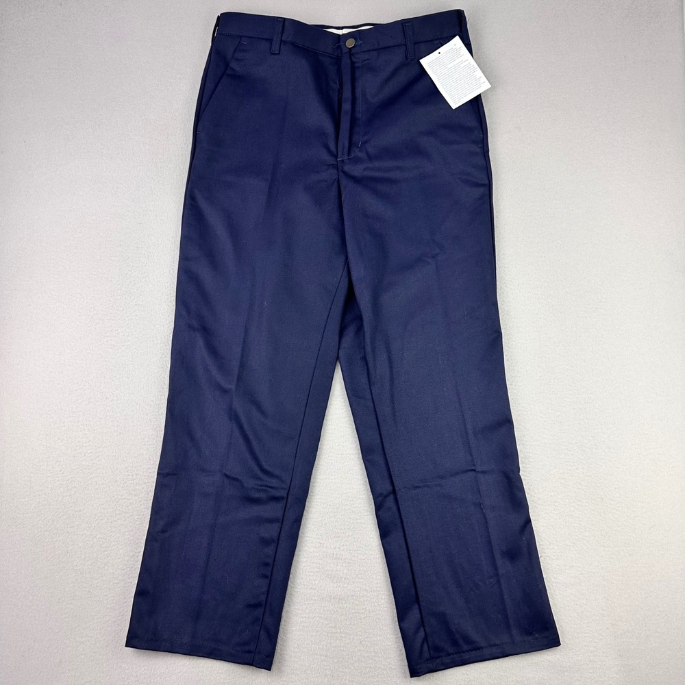 Steelguard Essentials FR Pants Mens 36x32‎ Navy Blue Flame Resistant NWT Fireman